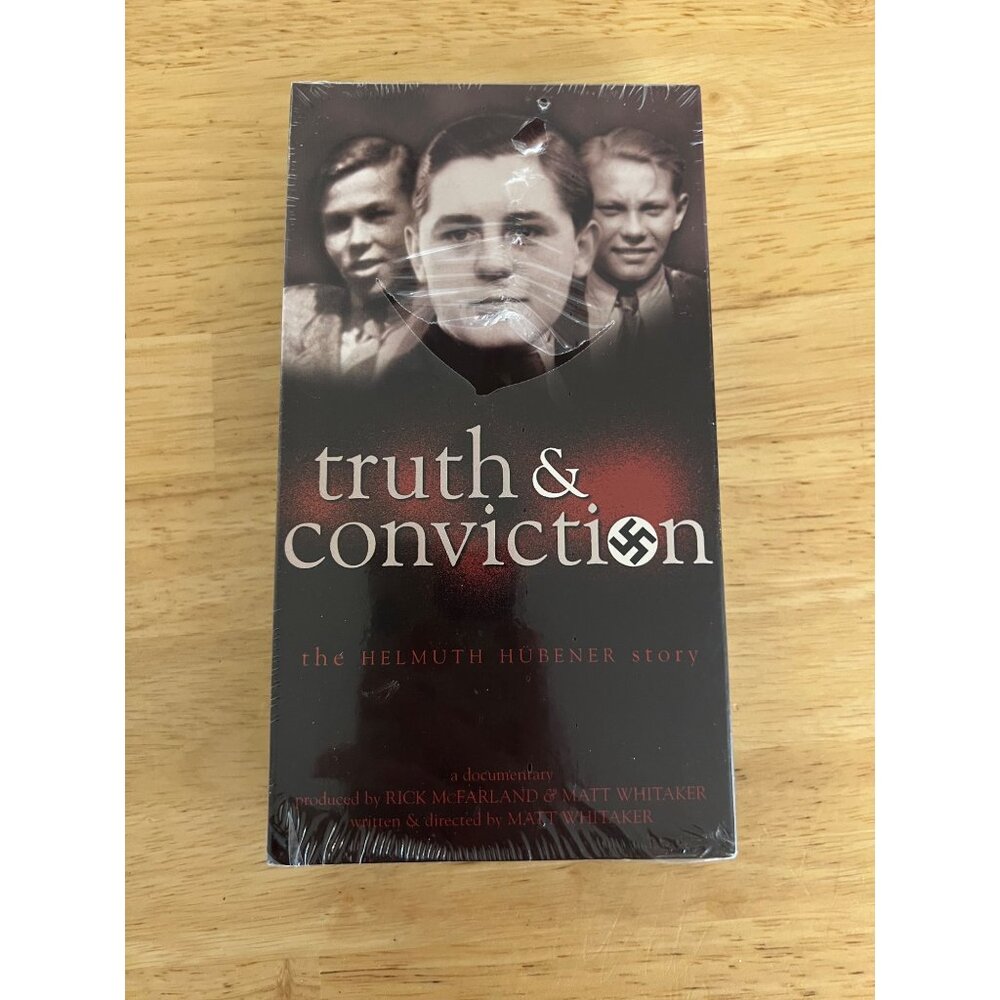 Truth & Conviction: The Helmuth Hubener Story VHS Historical Documentary NEW